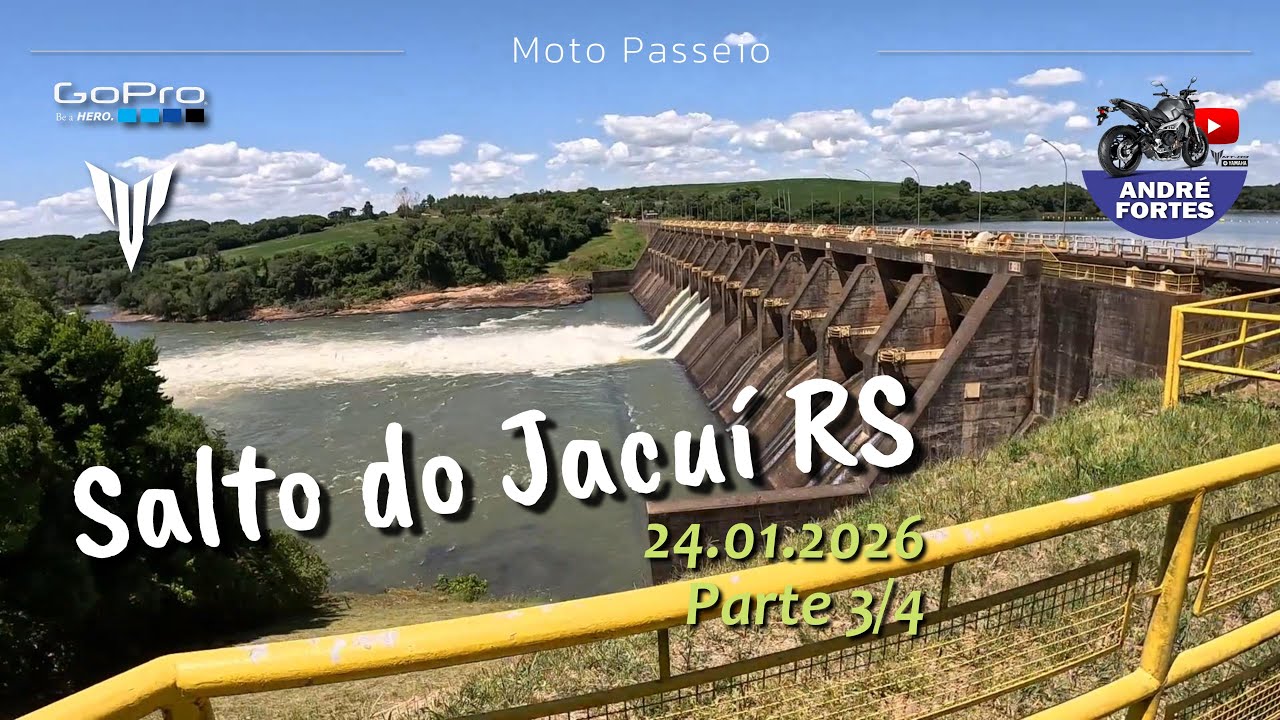 Moto passeio Salto do Jacuí RS | 24.01.2026 | Parte 3/4