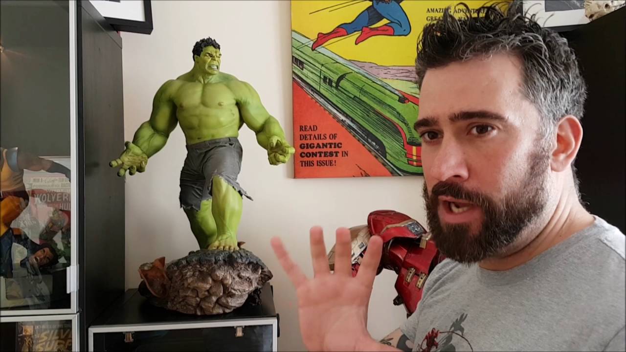 🔴 Statue Room Tour - Alex Thomas - Man Cave