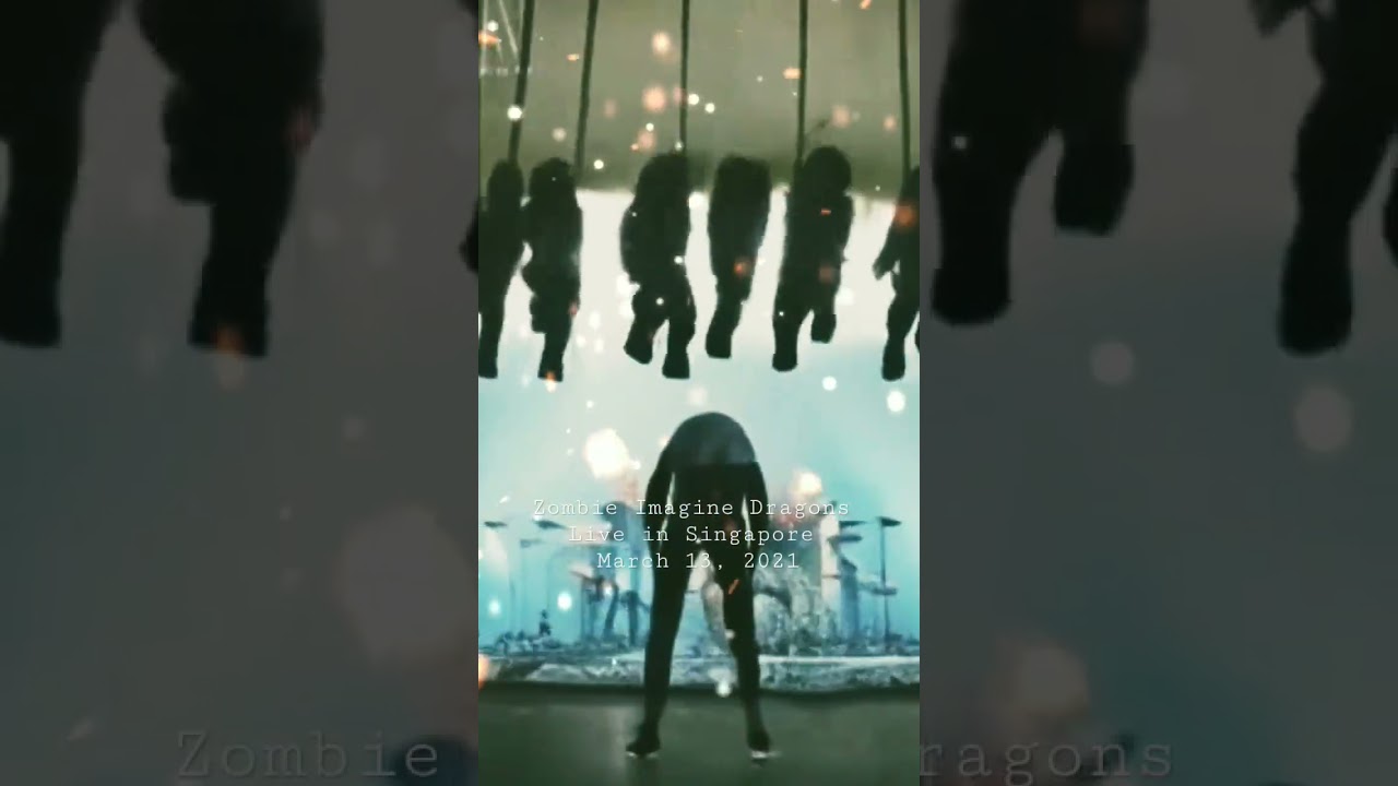 Zombie Imagine Dragons live in Singapore March 13, 2021 #halloween