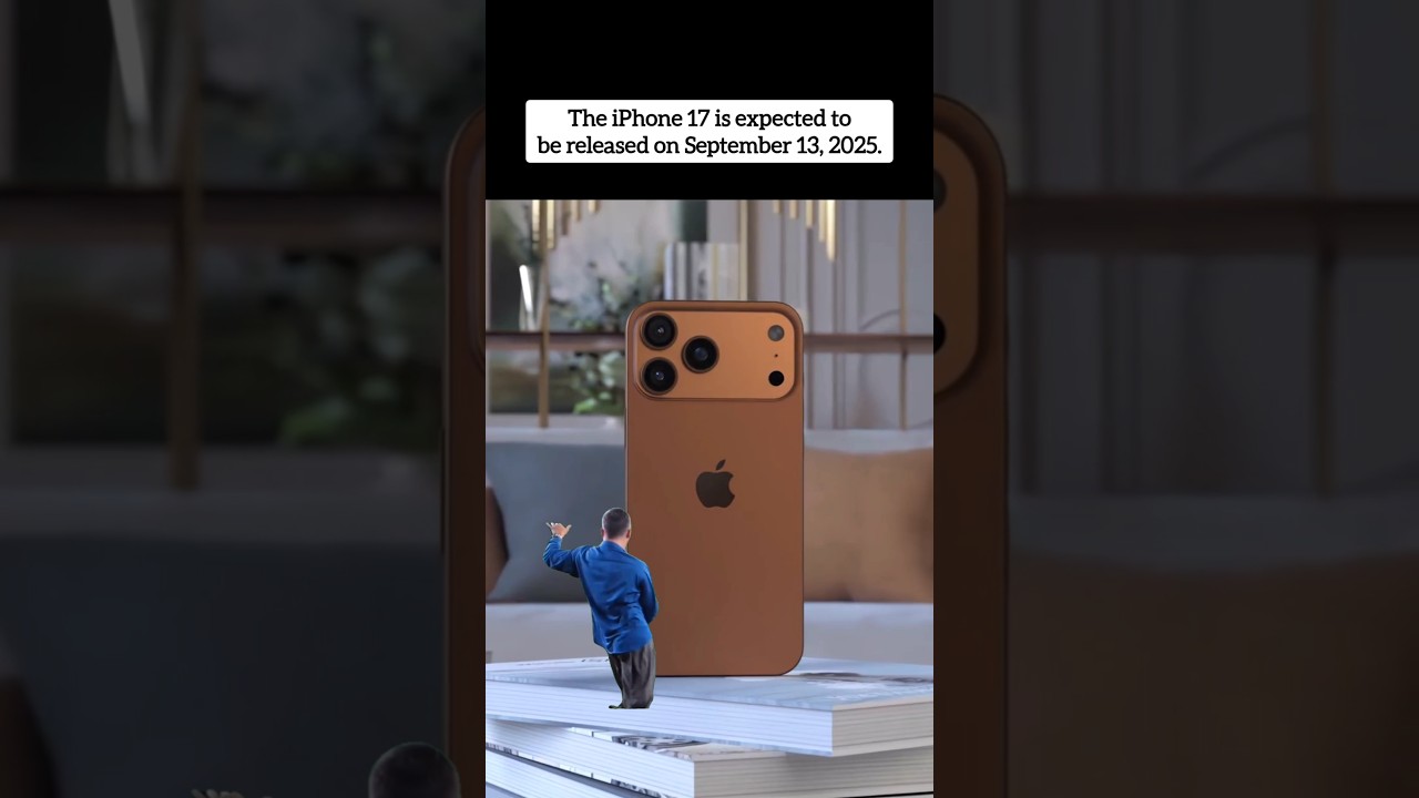 The wait is almost over!#iPhone17 #AppleEvent2025 #iPhoneLaunch #TechNews #iPhone17Air #AppleFans