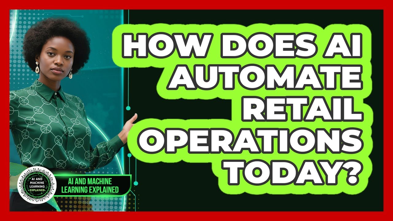 How Does AI Automate Retail Operations Today? - AI and Machine Learning Explained