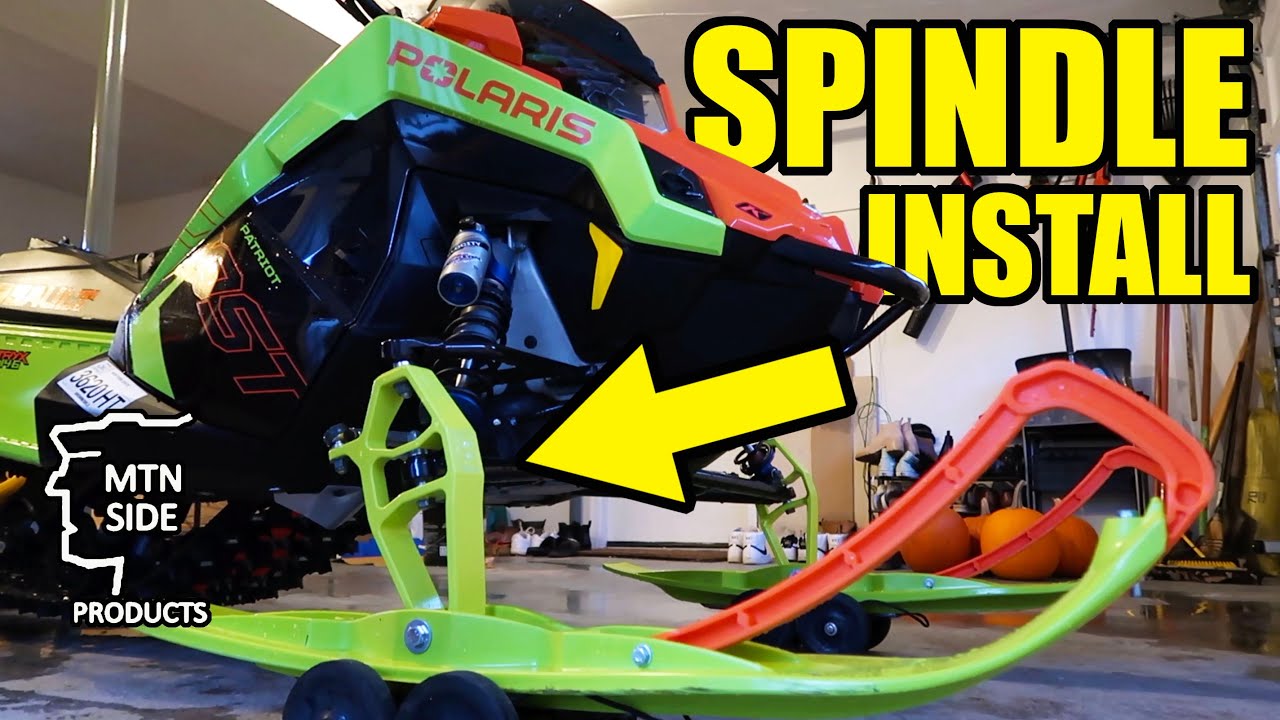 Сборка Switchback Assault BOOST - смещенные шпиндели от MTNside Products | Установка лыж Curve XSM