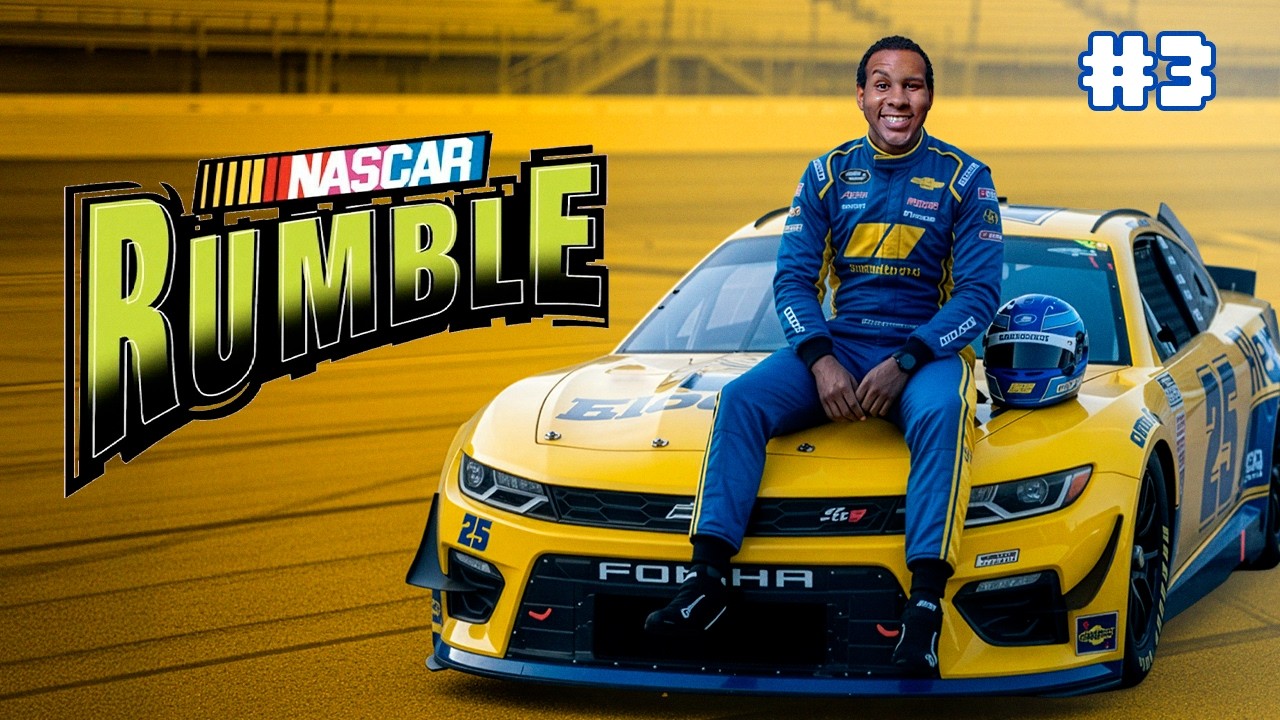 NASCAR RUMBLE #03 - Southern Exposure Rookie - Gameplay PS1