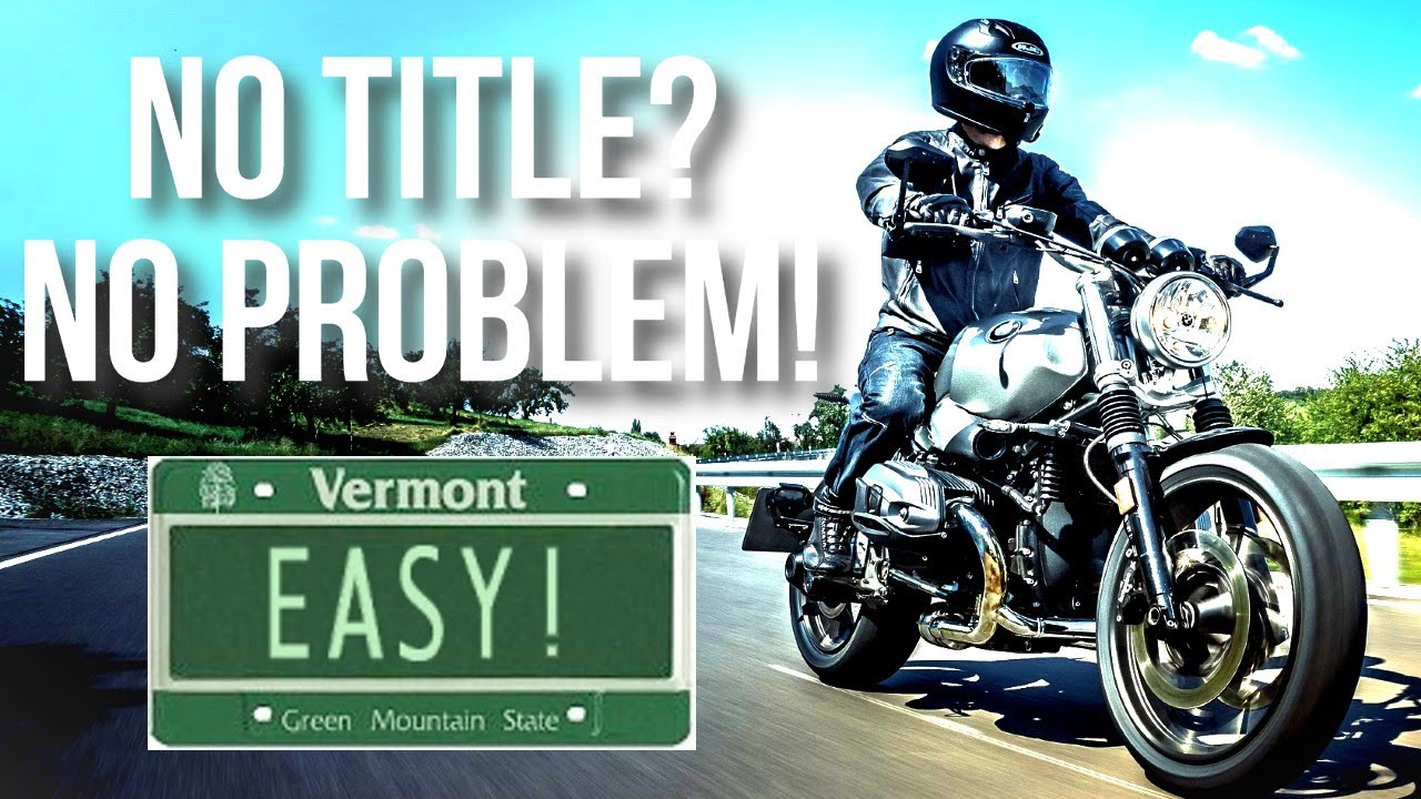 How to Get A Motorcycle Title (EASIEST WAY)