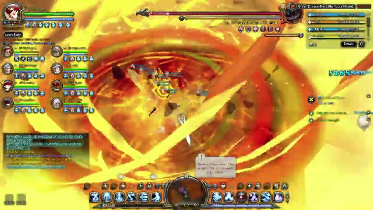 Green Dragon Nest HARDCORE 2ND CLEAR POV Gladiator [DN Classic]