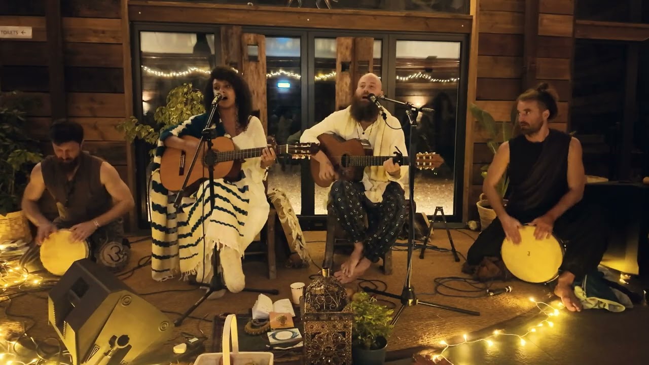 Huni Kuin Musical Prayers with Cheetah Ram 🐆 Live At Soul Revolution Autumn Alignment Retreat