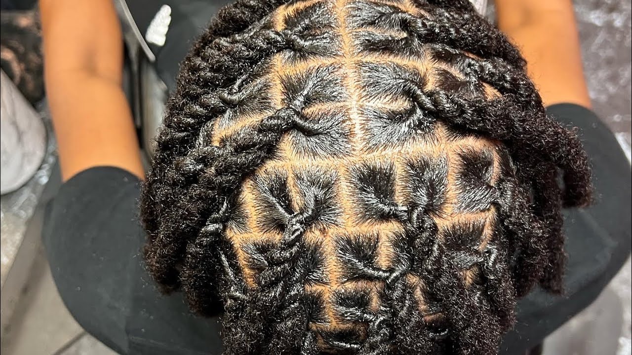 Men Loc Extensions Tutorial￼￼