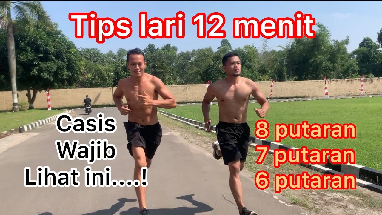 Tips lari 12 menit Part 4//jasmani//Casis wajib lihat//interval//Brimob//Gegana