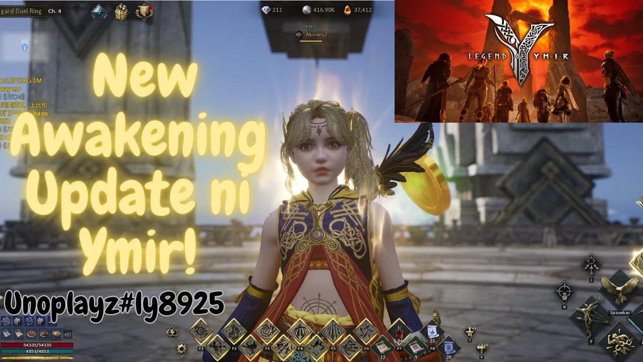 New Awakening Update ni Legend of Ymir! #Legendofymir #wemade #nft #trendingnft #playtoearn