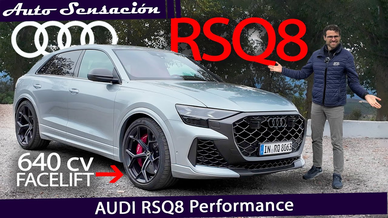 Prueba Audi RSQ8 Performance 2025. Actualizado y todavía con mucho más picante🌶️🇩🇪🏁 #audirsq8 #rsq8
