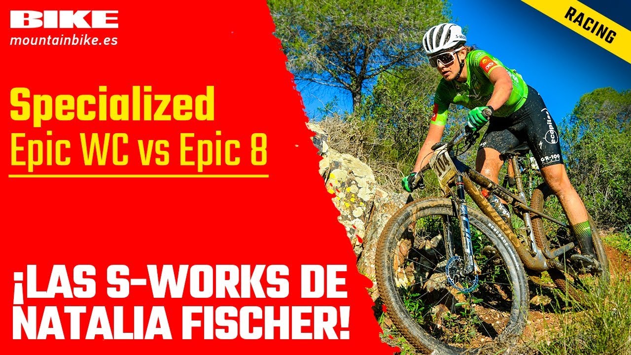 As&iacute; son las dos Specialized Epic de Natalia Fischer: S-Works Epic 8 y World Cup