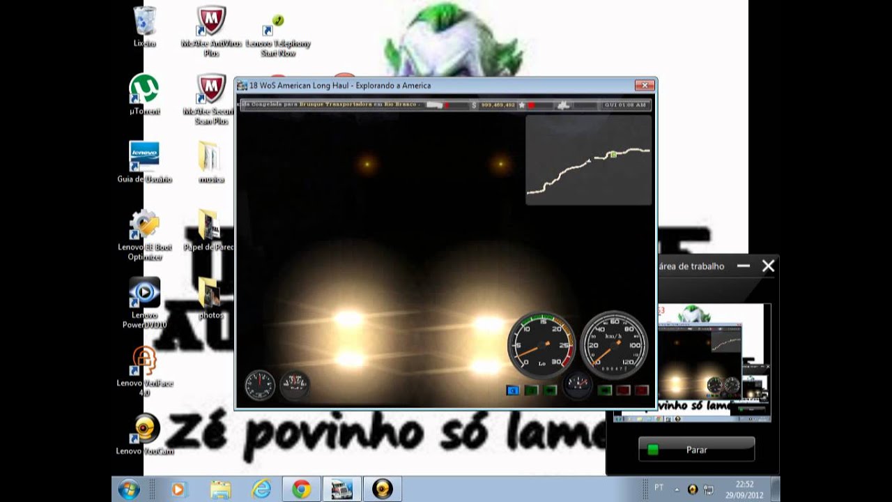 Problema no Farol ALH