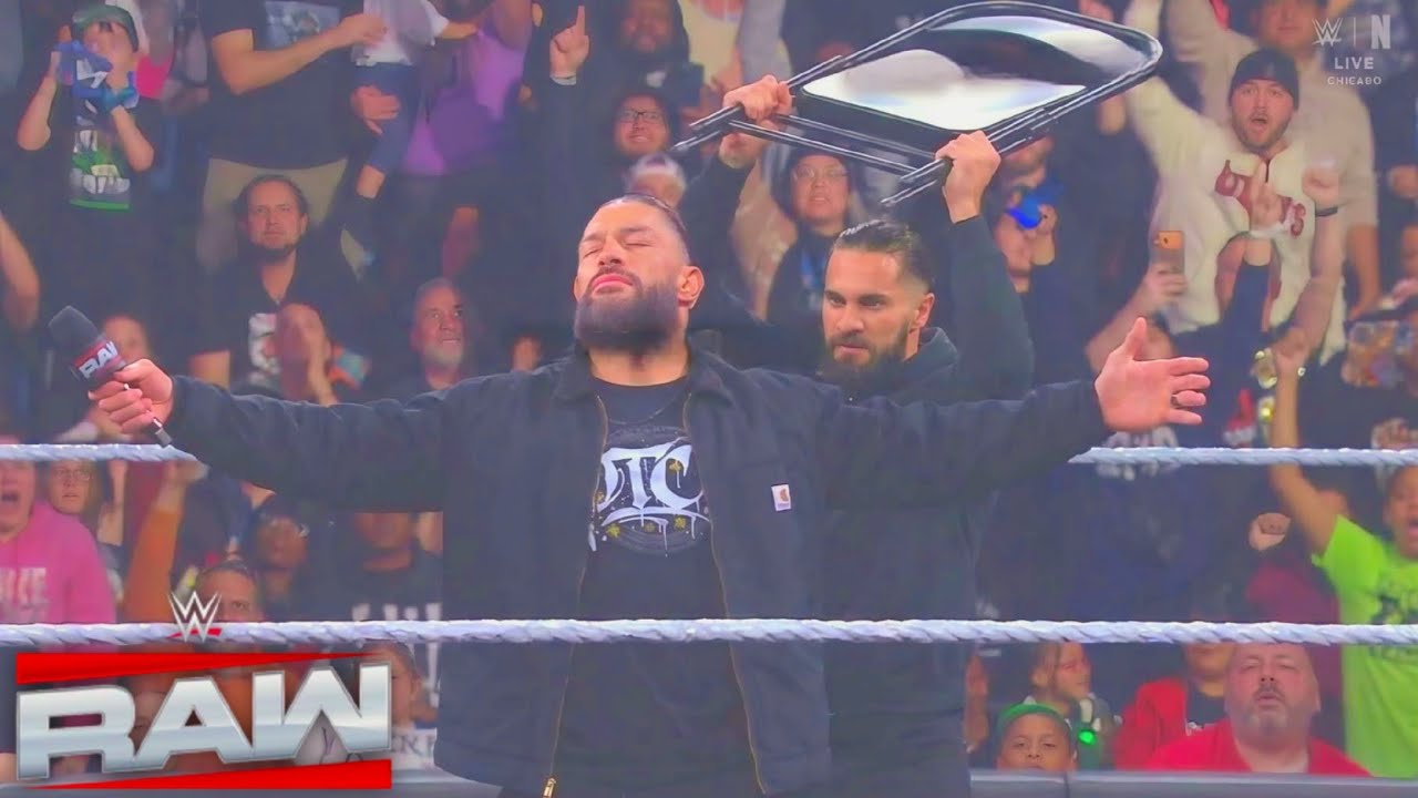 WWE Raw 2 March 2026 Seth Rollins Attack Roman Reigns WWE Raw 2 March 2026 Highlights