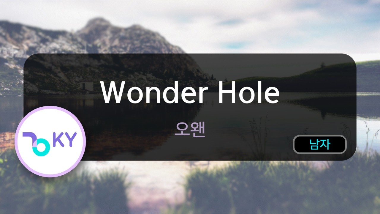 [멜로디제거] Wonder Hole - 오왠 (KY.80456) / KY KARAOKE