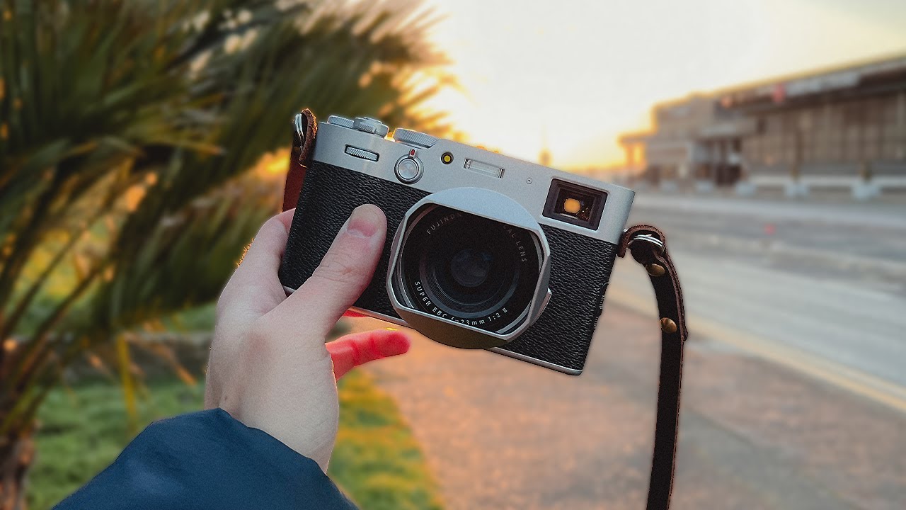 Fujifilm X100v Street Photography POV at Sunrise
