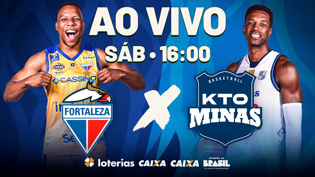Fortaleza Basquete Cearense x KTO Minas | NBB CAIXA 2025/26 | AO VIVO | 27/12/2025 | 16h00