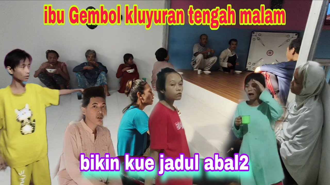 Bu Gembol kluyuran dan bikin kue asal2an #egoadriano #sinauhurip #dedymulyadi #pratiwinoviyanthi 