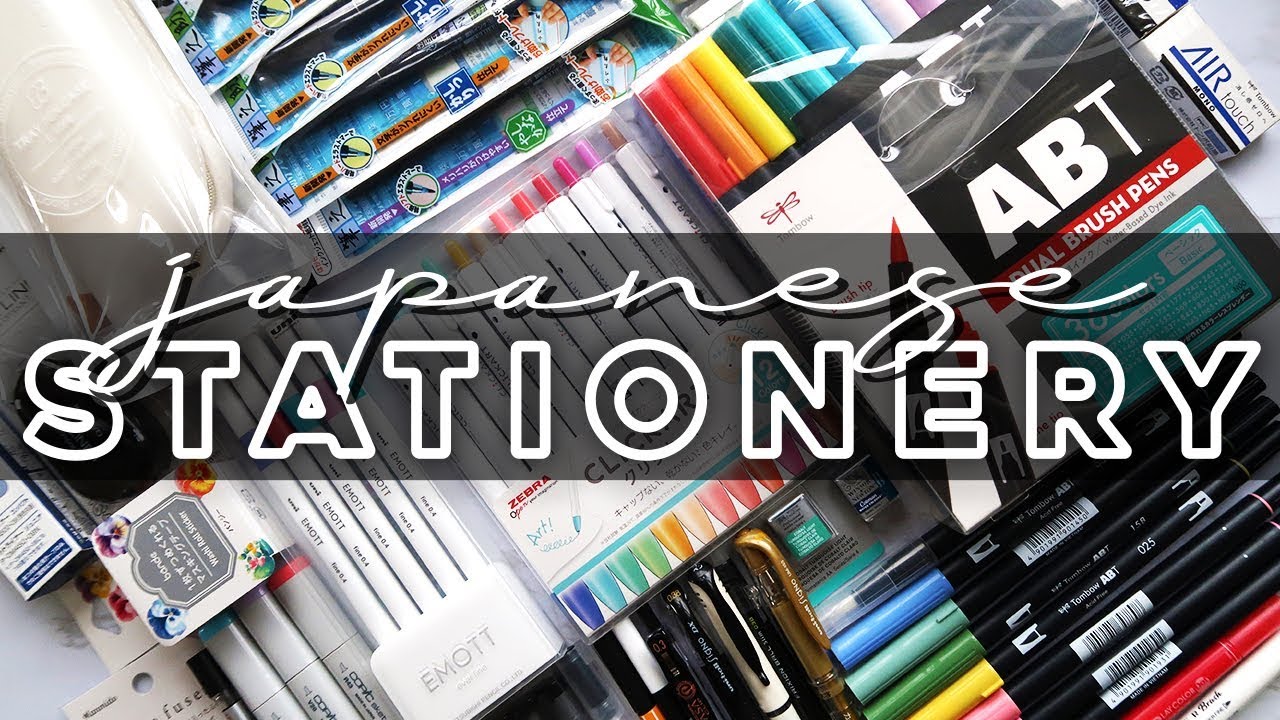 HUGE Japanese Stationery Haul For Bullet Journaling ✍ WITH SWATCHES ✍
