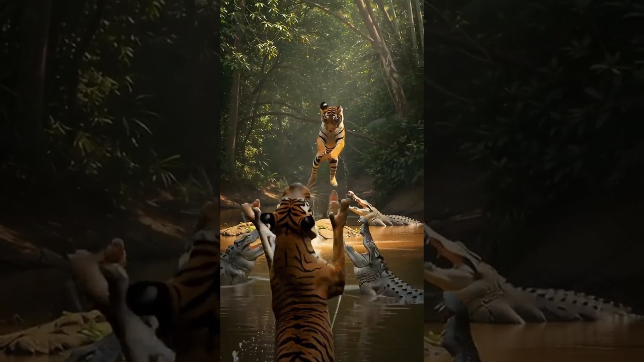The tiger flies!