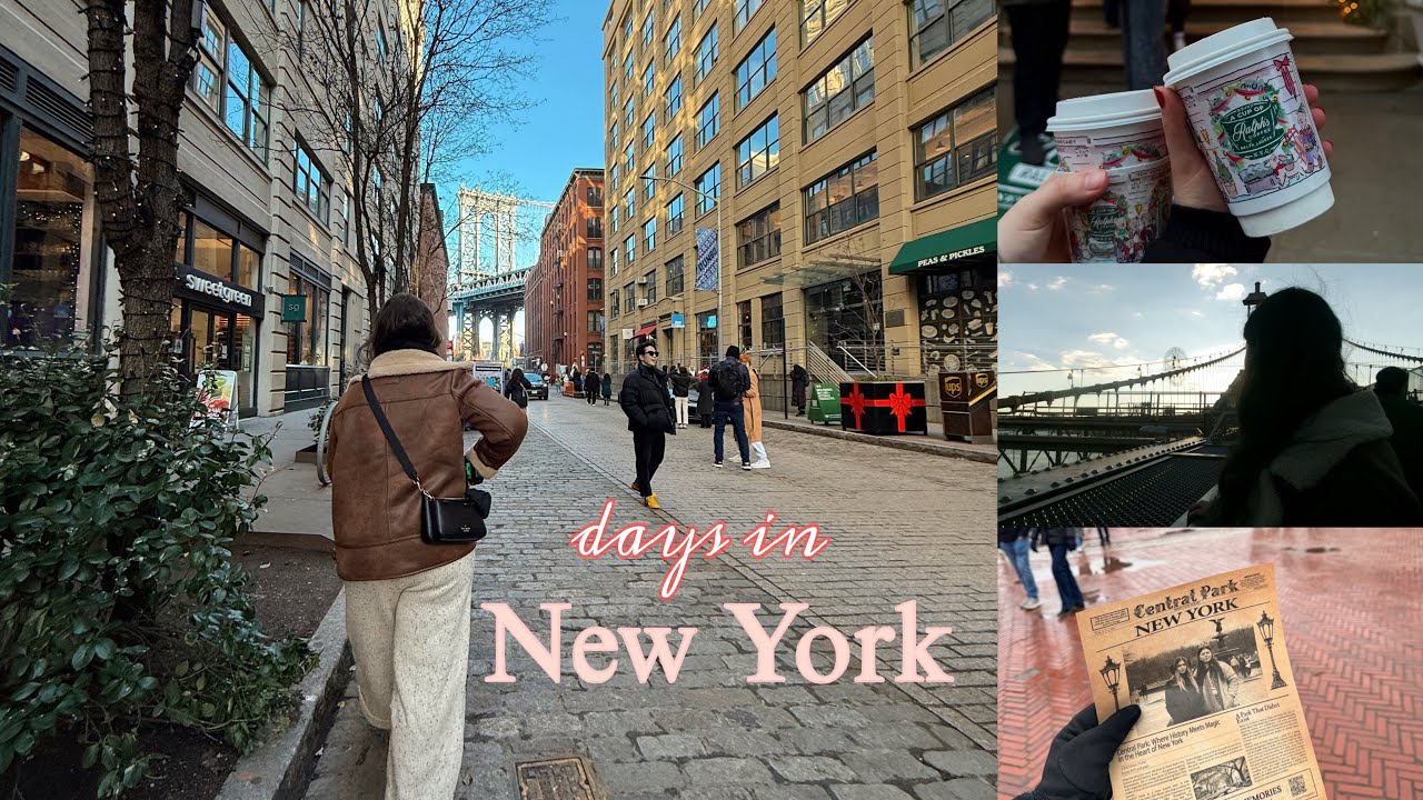 Diaries of New York in Christmas | 5 day recap 