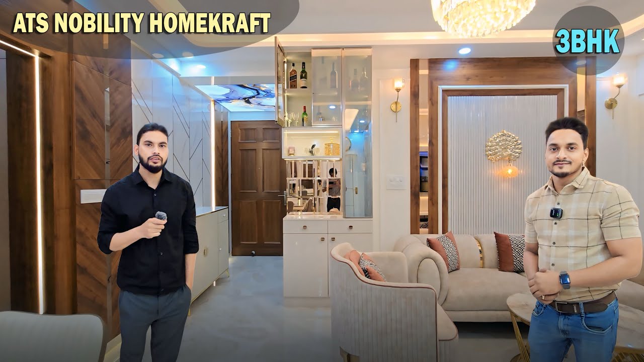 ATS NOBILITY HOMEKRAFT 3BHK DESIGN TIPS & DECORATIVE IDEA'S FOR YOUR DREAM #designtips #home 