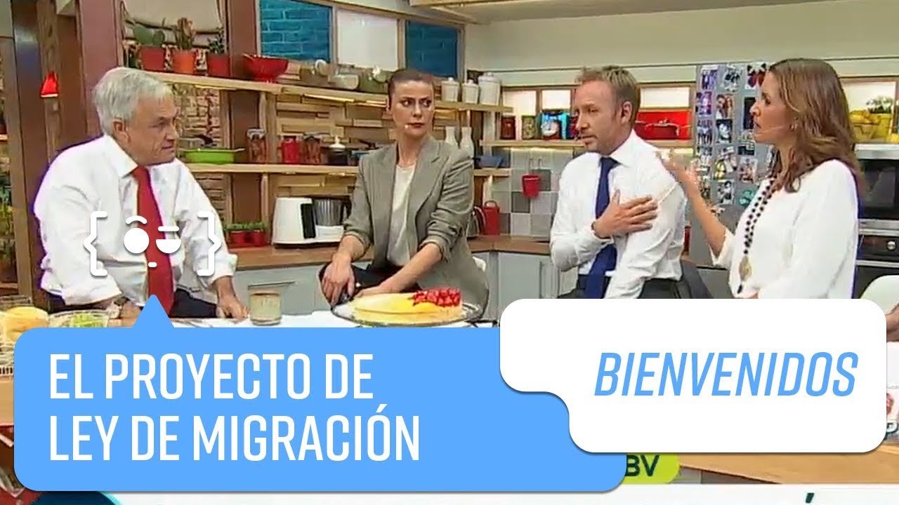 Sebastián Piñera y su proyecto de ley de migración | Bienvenidos