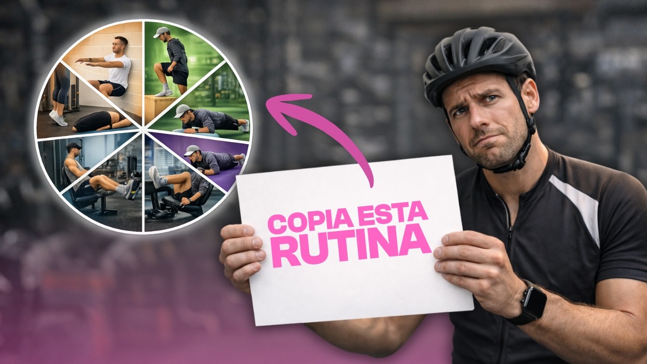Ciclista: No Te Sirve la Rutina de Gimnasio de Cualquier Persona - Haz Esto en Pretemporada