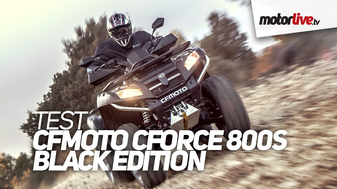 ТЕСТ | CFMOTO CForce 800S Black Edition