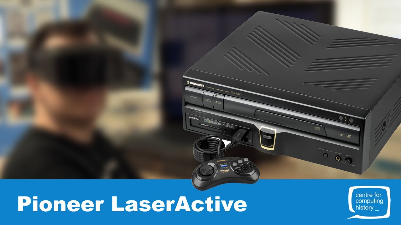 Pioneer LaserActive - Review (PC Engine & Sega Megadrive PACs)