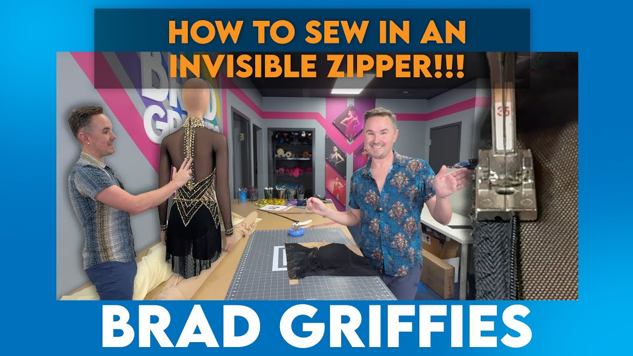 How to Sew in an Invisible Zipper!