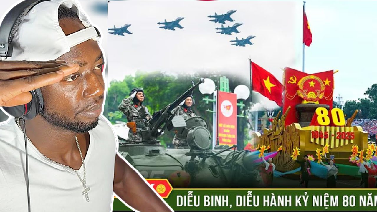 Lễ diễu binh, diễu hành kỷ niệm 80 năm Quốc khánh 2-9 ⎢REACTION! Long Live VIETNAM🇻🇳