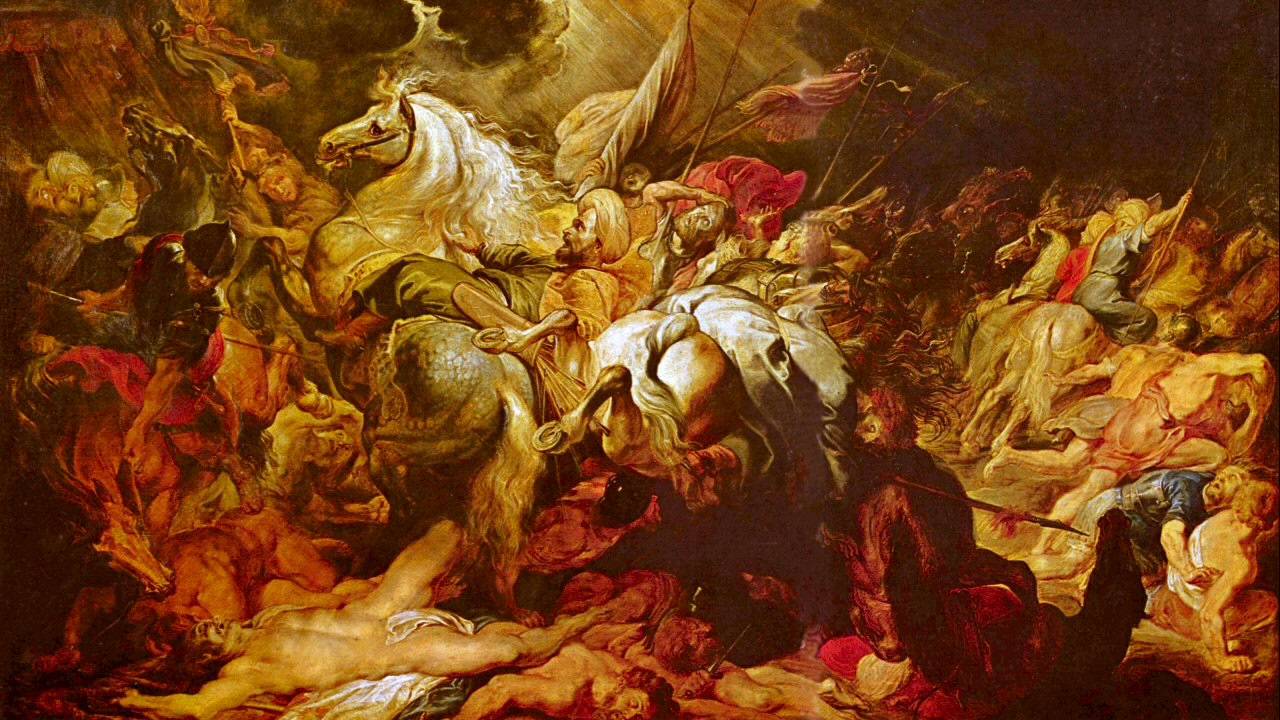 «Уничтожение Сеннахирима» лорда Байрона (читает Том О'Бедлам)