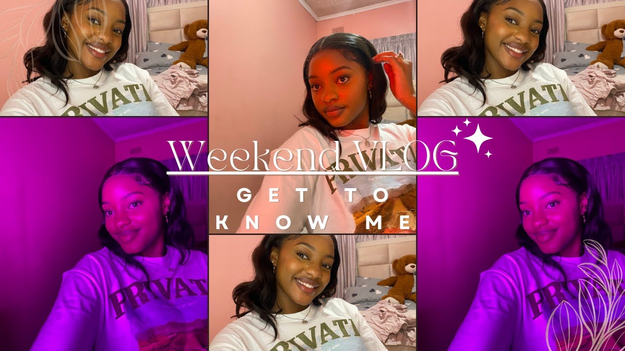 First Video| Get To Know Me + Mini Weekend VLOG💕