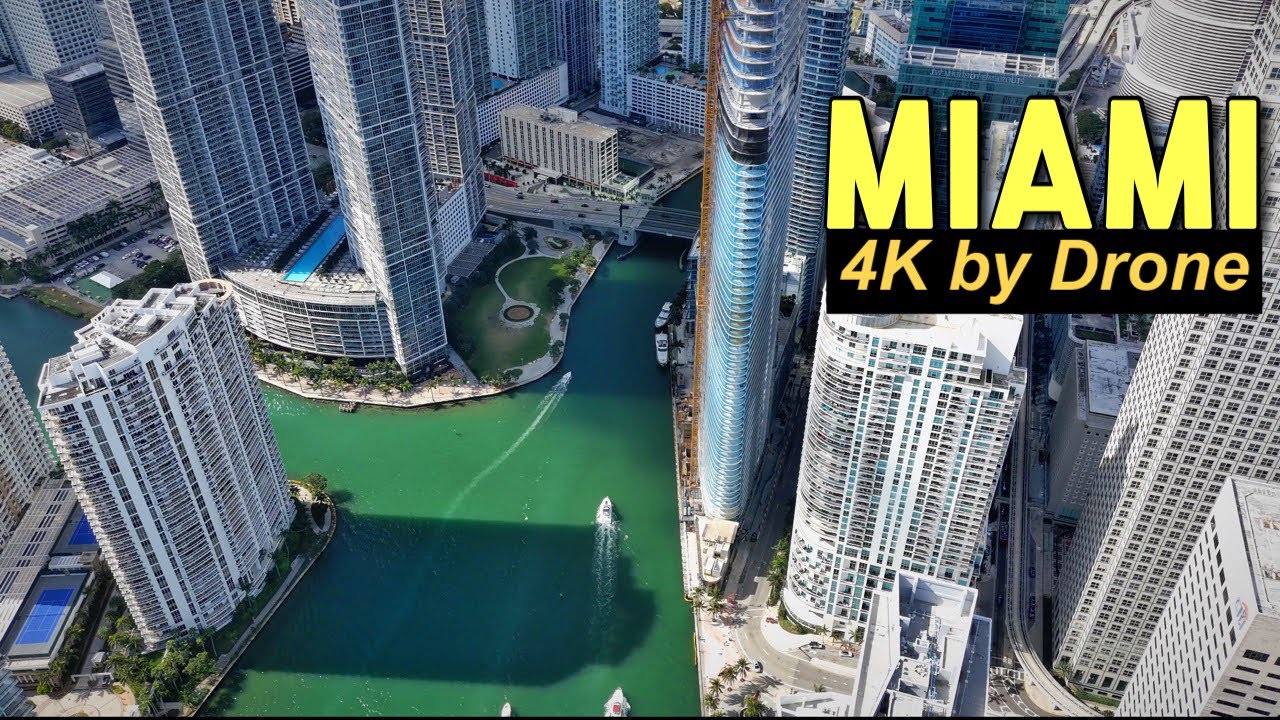 Miami By Drone Spring Break 2022 4K