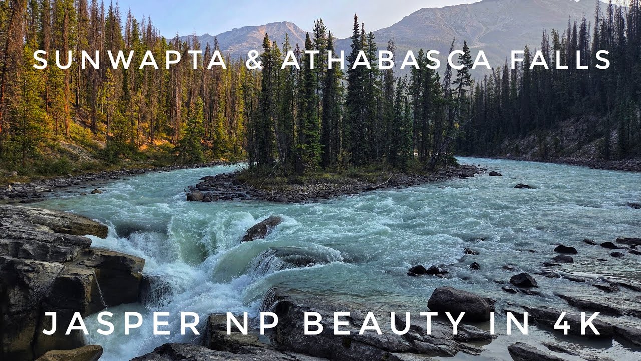Sunwapta & Athabasca Falls!  #hiking #nature #explore