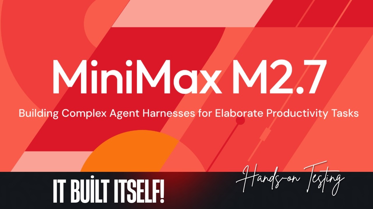 MiniMax M2.7 — ИИ, который помог создать себя сам — и я решил его протестировать.