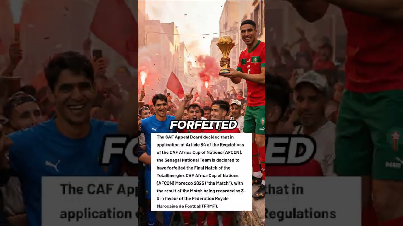 AFCON Final SHOCK: Result Overturned 😳