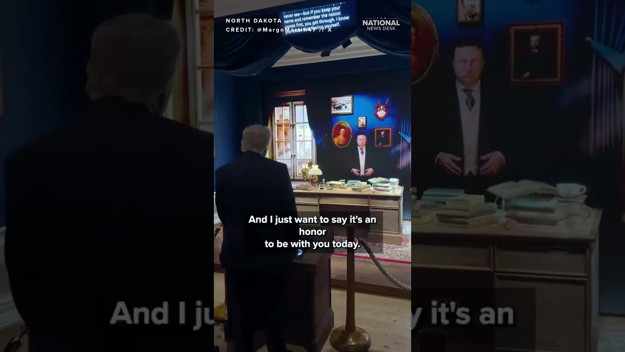 Трамп беседует с ИИ-президентом Теодором Рузвельтом