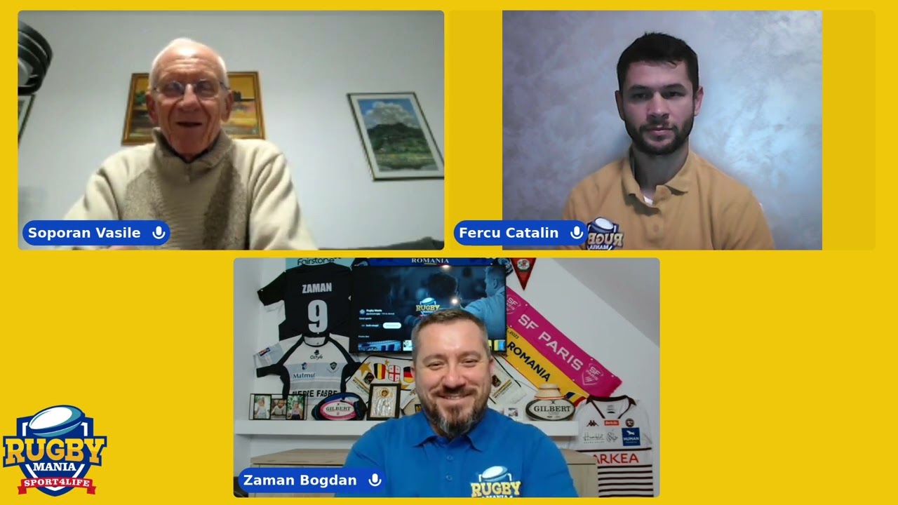Rugby Mania Ep. 78, invitați: Vasile Soporan și Cătălin Fercu
