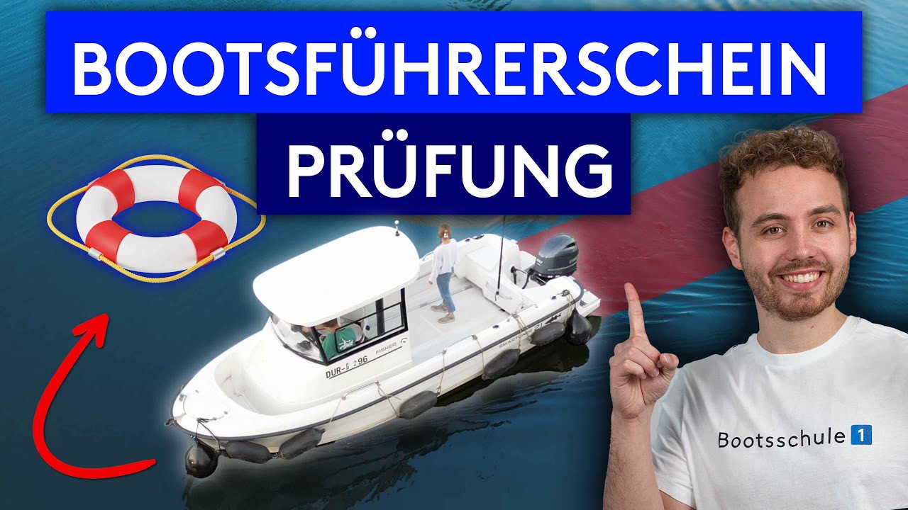 Bootsführerschein: ALLE Prüfungsmanöver 2026 (SBF See & Binnen)