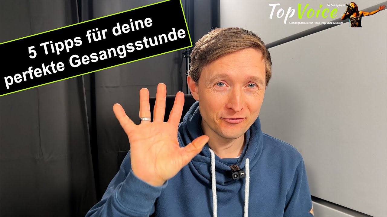 5 Tipps, mit denen du das Maximum aus deinen Gesangsstunden herausholst