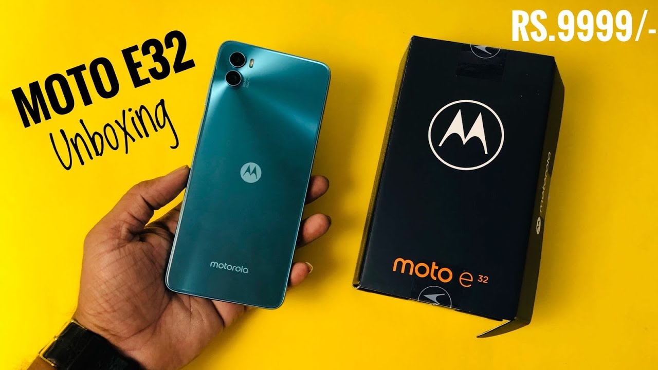 Motorola Moto E32 - Full phone specifications #unboxing