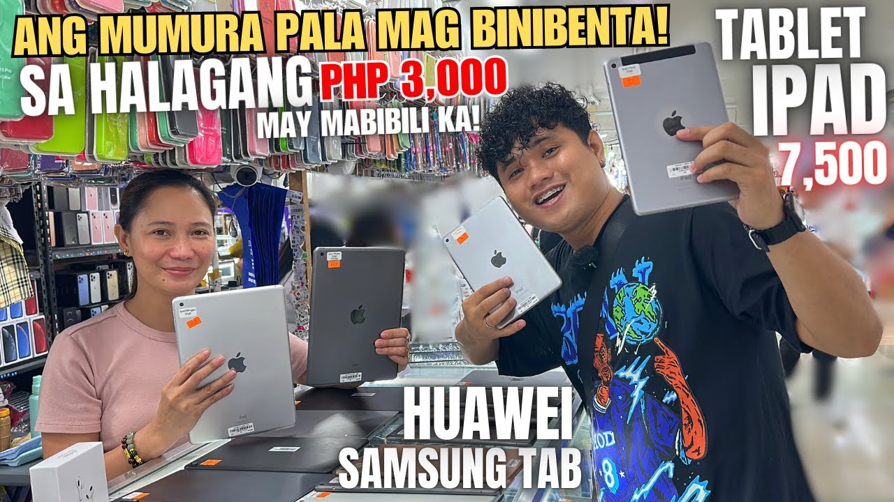May Bini BENTA sila na Murang Budget sa Presyo - iPad and Tablet Sulit pa Talaga!!