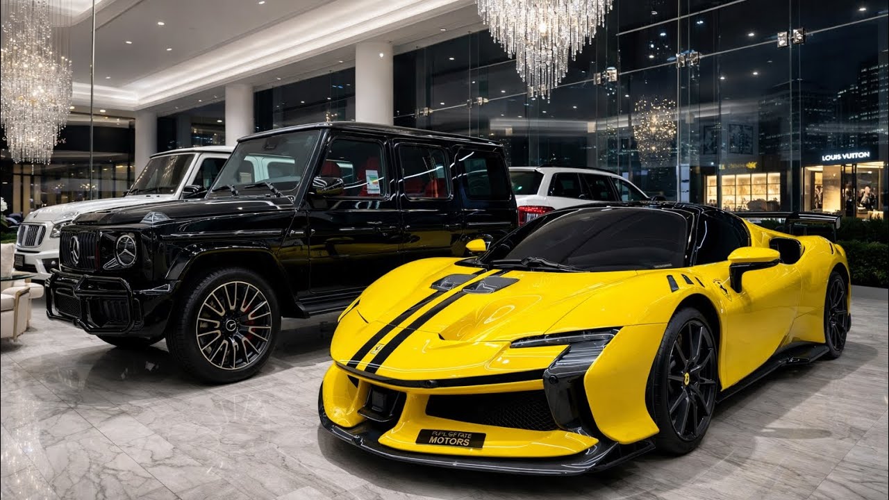 Inside Dubai’s Most INSANE $50,000,000 Hypercar Showroom!