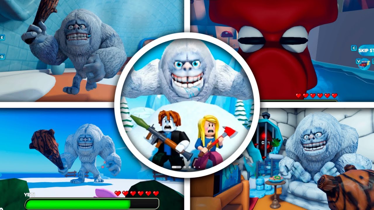 YETI'S ICE VILLAGE RUN! : Full Game + All Cutscenes | Roblox