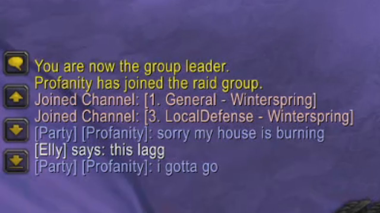 sorry my house is burning... (TBC Classic)