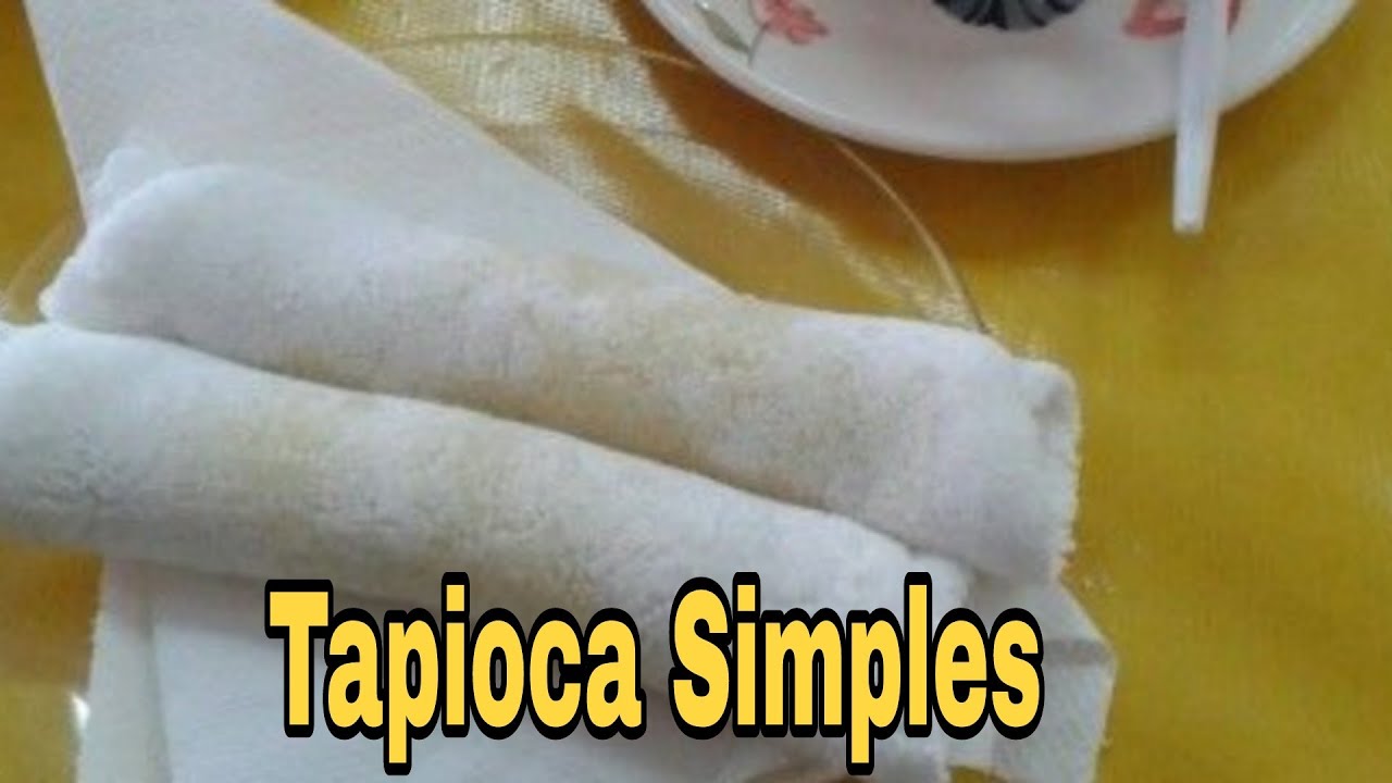 COMO FAZER TAPIOCA NA FRIGIDEIRA DO JEITO CERTO.