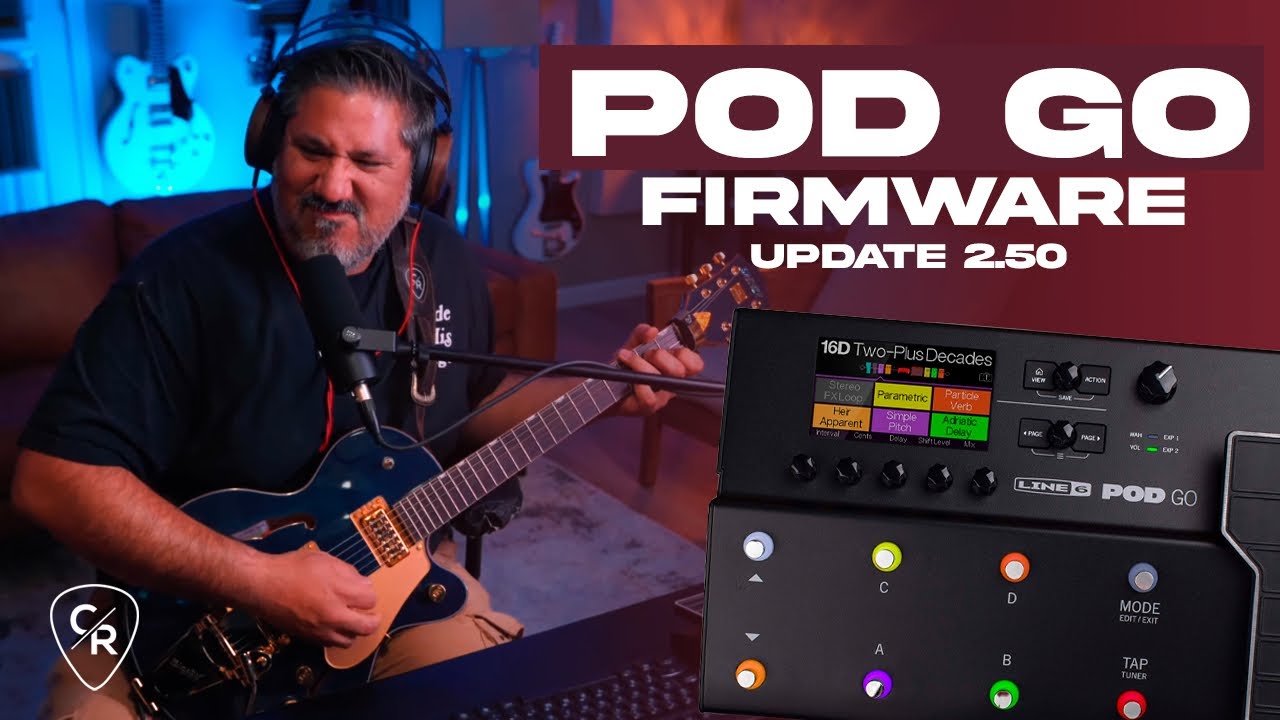 POD Go Firmware Update 2.50 (Line 6)