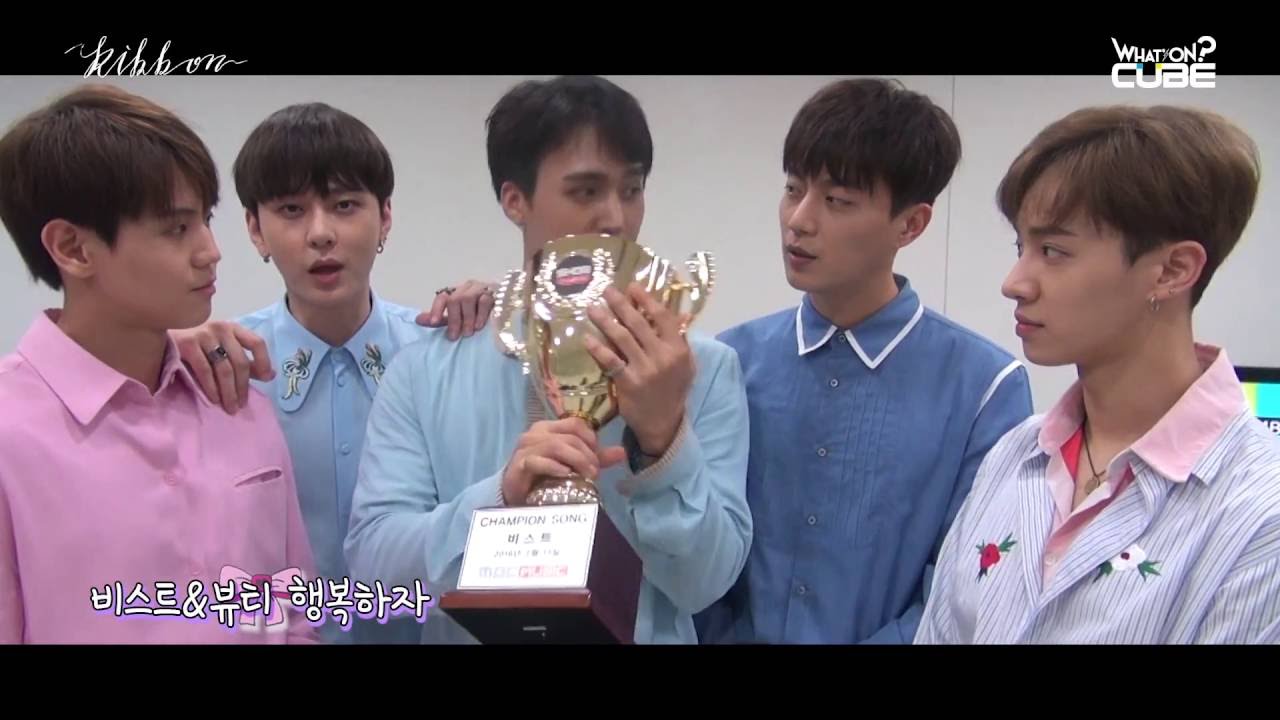 비스트(BEAST) - '리본(Ribbon)' 1위 비하인드 영상(Promotion week behind)!