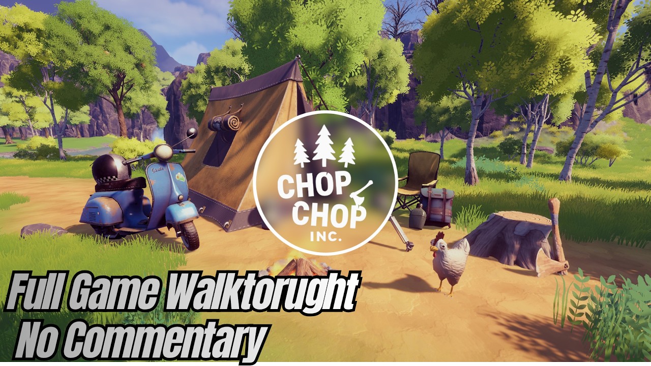Chop Chop Inc. | 100% Full Game Walkthrough + All Achievements | No Commentary